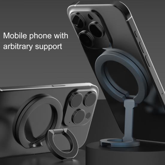 Магнитный держатель для телефона MagSafe Magnet Finger Ring Stand Strong Magnet Grip 360-градусная поворотная подставка для телефона