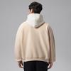 Men's Jordan Brooklyn Sweatshirts Men's Pearl White/Canvas White/Black Hooded (Non-detachable) Moderate