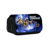 Transformers Pattern Double Layer Flip Cover Stationery Storage Pencil Bag For Student Stationery Organizer