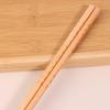Japanese Extra Long Wooden Chopsticks Polished Beech Wood Fired Food Noodle Anti-Slip Chopsticks Kitchen Cooking Tools