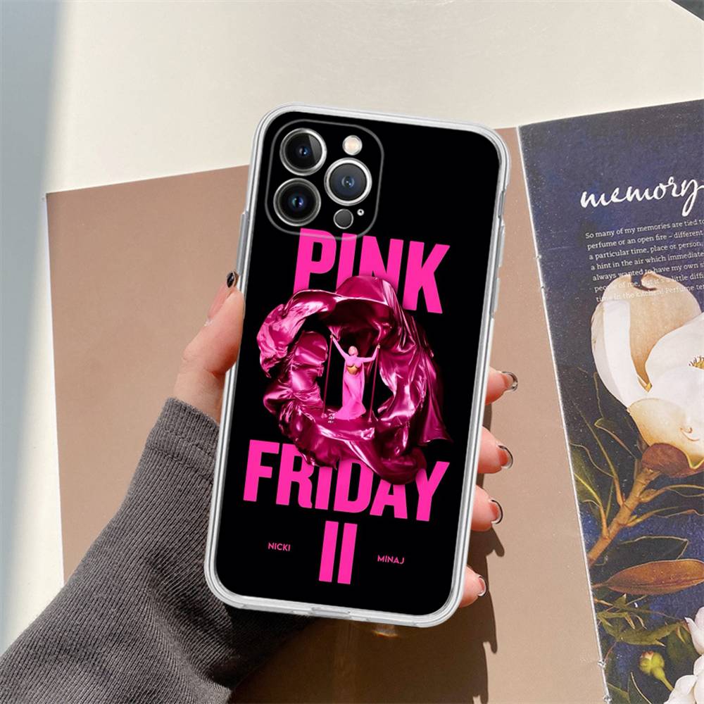 Ники Минаж Рэпер Чехол для телефона IPhone 16 15 Promax IPhone 14 11 12 Высококачественный 13 Pro Силиконовый