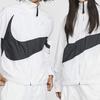 Nike Тканая куртка на молнии с геометрическим узором Мужские куртки белые AR3132-100