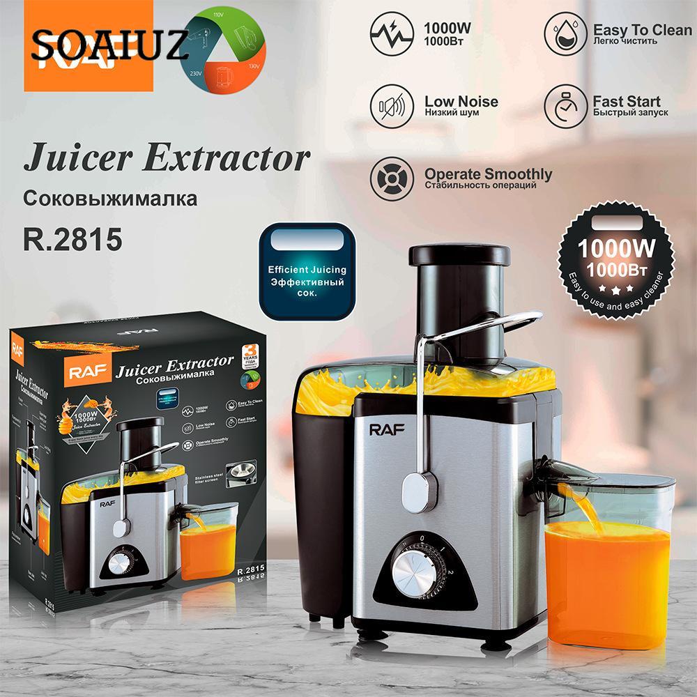 Electric Juicer Machine 1000W Juicer With Wide Chute Juice Separation Anti-Drip 2 Speed Setting Easy Portable Blender