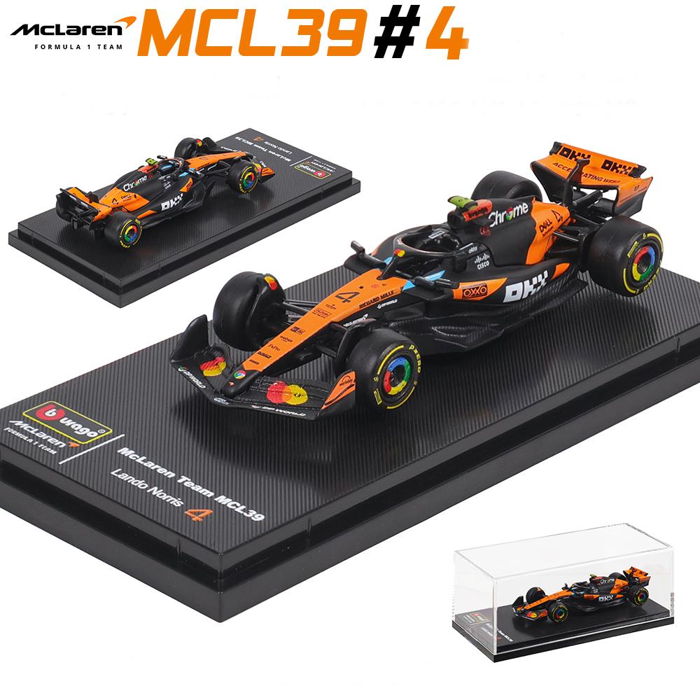 Ббураго 1:64 F1 Sf25 Макларен Феррари Ред Булл Мерседес-АМГ Сплав Модель Автомобиля Серия Моделей Автомобилей Рождественский Подарок Игрушки