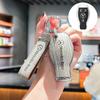 RPO5   Car Remote Key Case Cover For Mercedes Benz A C E S G Class GLC CLE CLA GLB GLS W177 W205 W213 W222 X167 AMG
