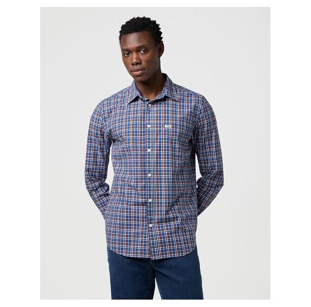 Рубашка Wrangler 1 PKT POPLIN SHIRT