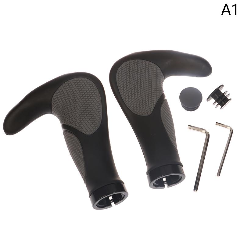 Велосипедная ручка Заглушка на руль из алюминиевого сплава Замок на руль для горной езды Велосипедная противоскользящая резиновая ручка для велосипеда