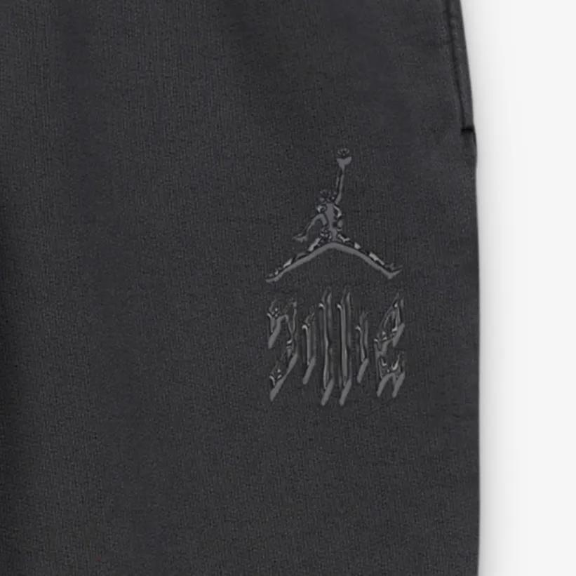 Jordan Billie Eilish Knitted Sweatpants Women's Black (Unisex) Knitted Sweatpants DV7361 010