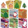 8 Cartoon Anime Character Puzzle Stickers, DIY Handicrafts, Reusable Stickers