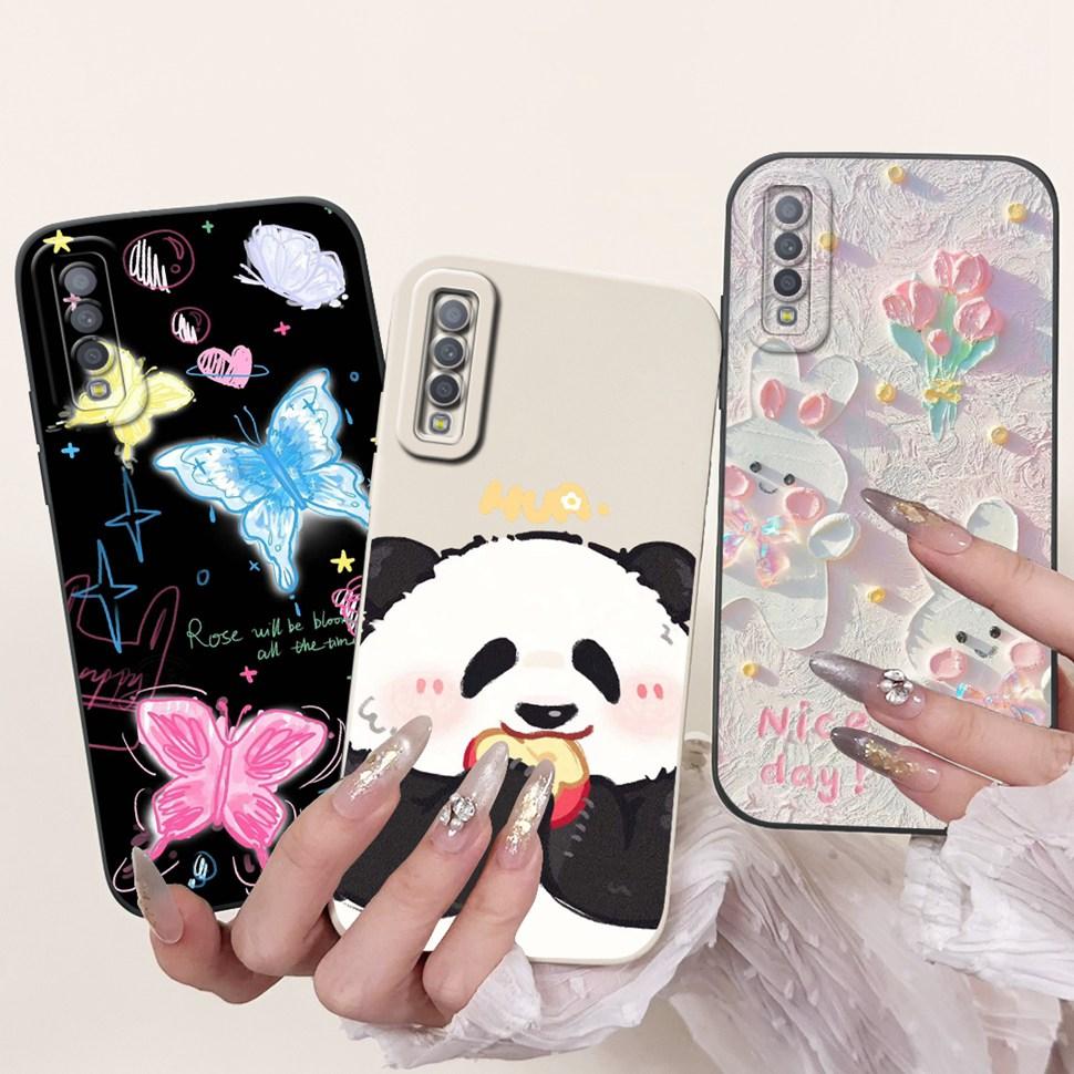 Cute Patterned Case for Samsung A7 2018 Cover SM-A750F Soft Silicone TPU Cases for Samsung Galaxy A 7 A7 2018 Phone Bumper