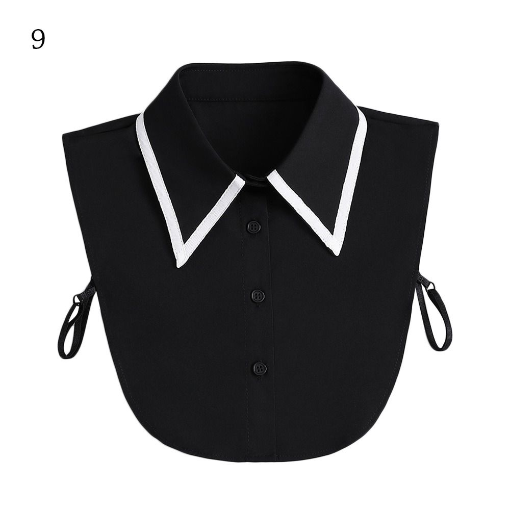 Fashion Cotton Classic Shirt Fake Collar Lapel Clothes Accessories Blouse False Collar