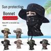 Outdoor Camouflage Sun Protection Boonie Hat and Balaclava Set