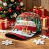 Temu Christmas Printed Baseball Cap Street Accessory Cap Daily Casual Sun Hat