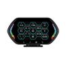 4,5-дюймовый автомобильный OBD2 HUD GPS-дисплей с ЖК-дисплеем, детектор наклона, измеритель наклона