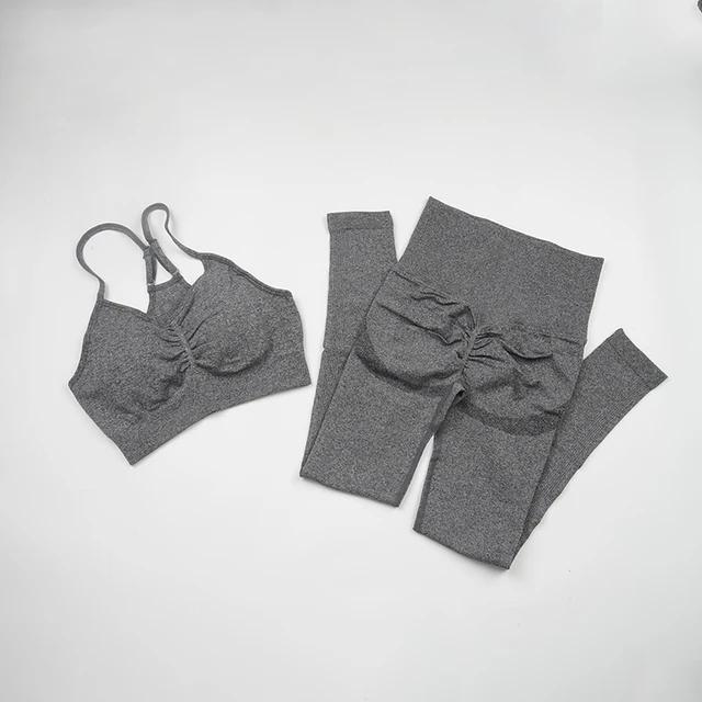 Бесшовный комплект для йоги, женская спортивная одежда для тренировок, спортивная одежда, спортивные костюмы для фитнеса