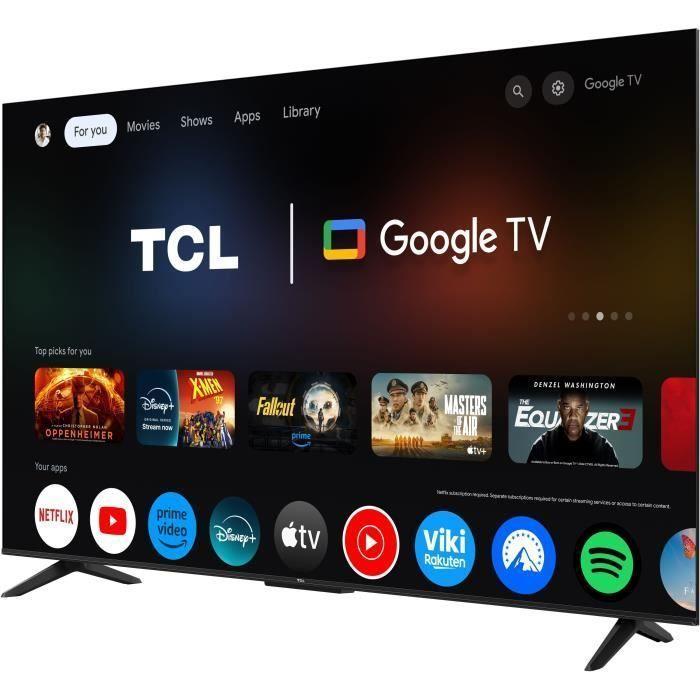TCL 55P6K - LED-телевизор 55" (139см) - 4K UHD 3840x2160 - HDR10+ - Google TV - 3xHDMI 2.1 - WiFi
