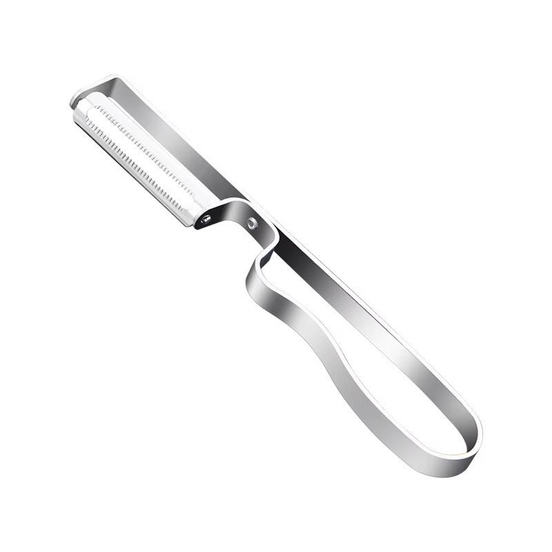 Multifunctional Stainless Steel Fruit and Vegetable Peeler and Scraper Knife