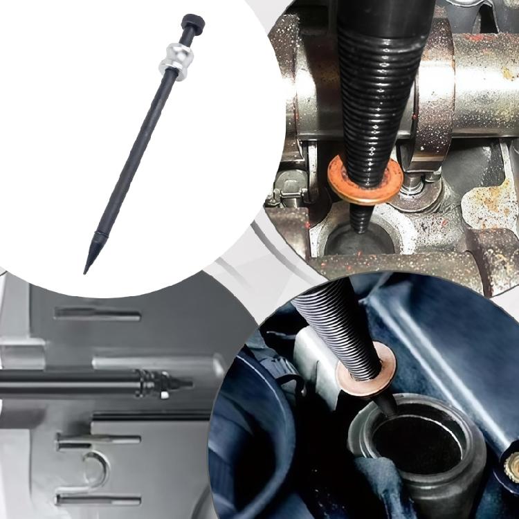 Manual Bore Access Washer Puller Tool for Engine Nozzle Repair, Sliding Impact Rod Layout with 4.5-13.2mm Service Fit and Deep Access