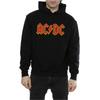 AC/DC Mens Logo Cotton Hoodie