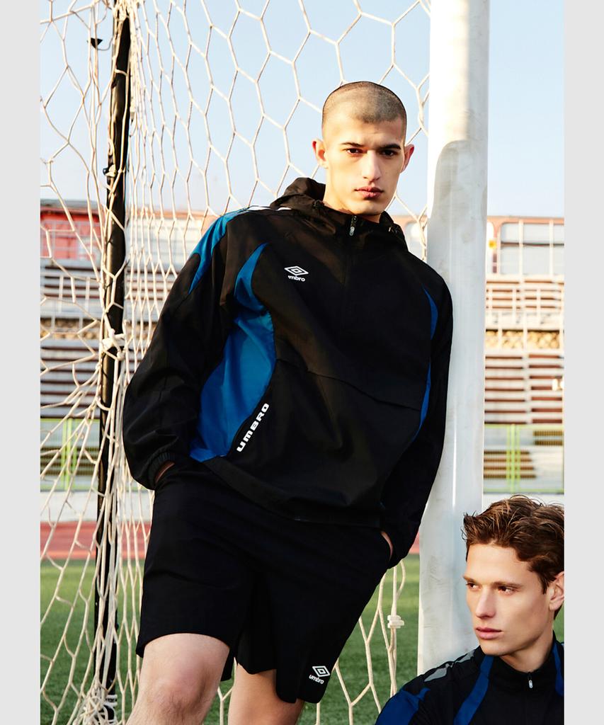 Umbro Ptr Тканый утепленный анорак с капюшоном Черный Ur121Swt38 (Тип B)