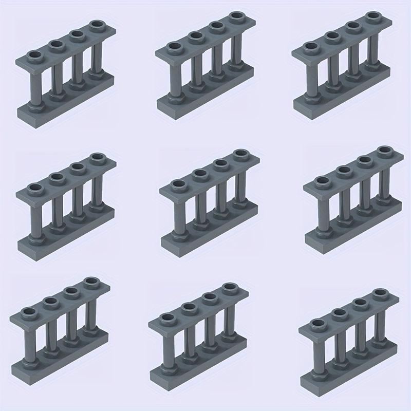 20pcs 1x4 Dots Farm & Garden Building Block Set with Ranch Fence - MOC DIY Animal Scene Playset,ccompatible with 15332