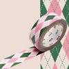 Masking Tape MT Scottish Pink/green