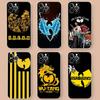 W-wu T-tang Clan Хип-хоп Музыкальная Группа Чехол для Телефона IPhone 16 15 Promax IPhone 14 11 12 High End 13 Pro Силиконовый