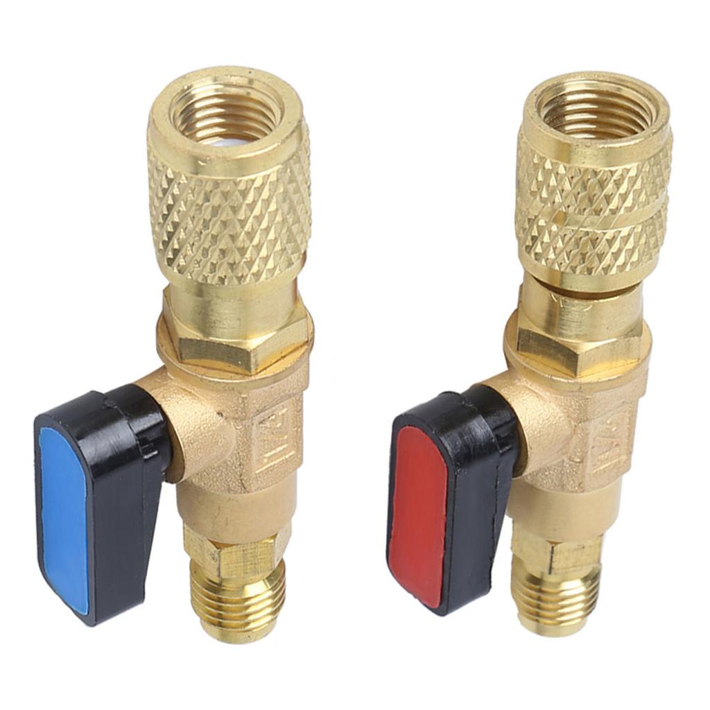 Клапан хладагента, адаптер для шланга зарядки кондиционера, шаровой клапан для R22 R410A