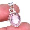 Natural Ametrine Gemstone Handmade 925 Solid Sterling Silver Pendant 1.25" b2P17