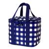 Hannah Hula Shopping Cooler Bag Gingham Navy TNS-WC-GNV