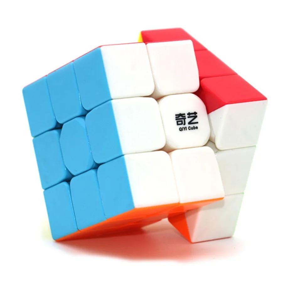 Qiyi Warrior W 3x3x3 Magic Cube Professional 3x3 Speed Cubes Puzzles Qiyi Warrior S 3 by 3 Speed Cube Children's Educational Toy