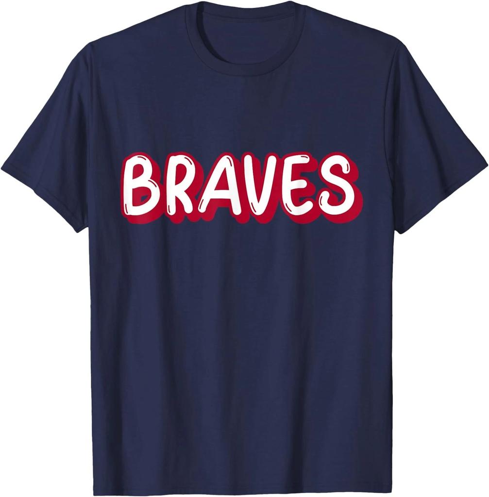 Vintage Braves Shirt Retro Throwback T-Shirt
