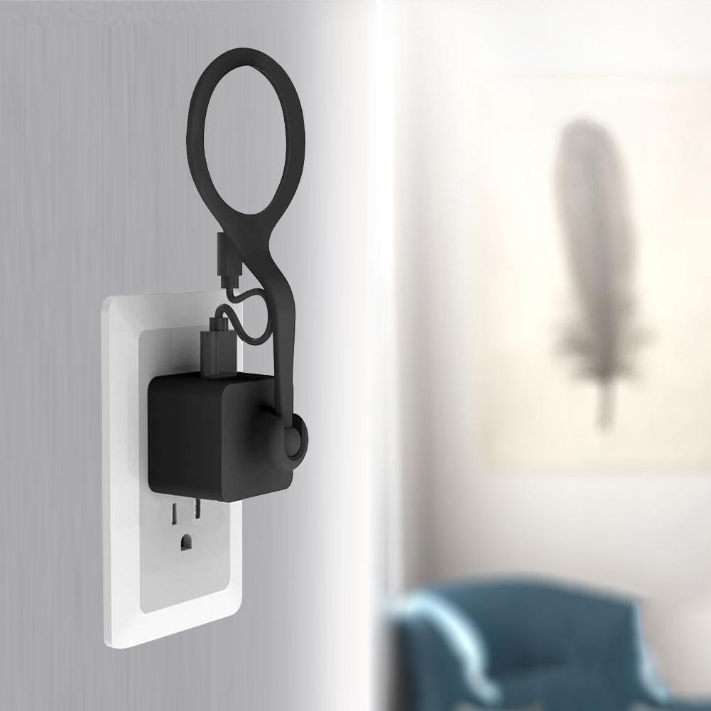 Настенное крепление для розетки переменного тока для камеры безопасности Nest Cam Indoor, 360 градусов, штепсель США, шаровое соединение, настенное крепление для розетки переменного тока с USB-кабелем