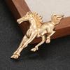 Horse Brooch Exuding Elegance Power Bold Sophisticated Design Retro Brooch Pin Vibrant Fashion Accessory