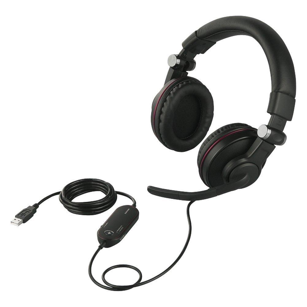 Buffalo BUFFALO Gaming Headset Surround System Black BSHSUH05BK 5.1ch