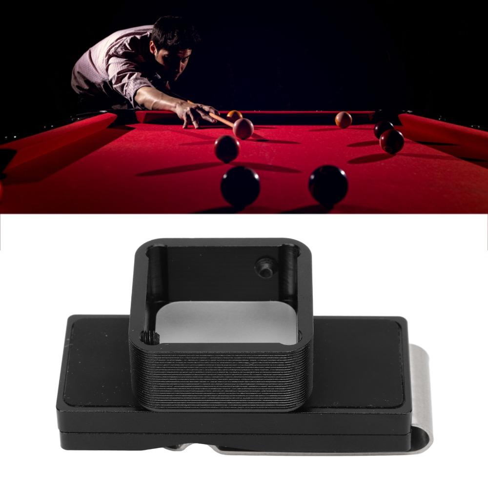 Magnetic Clip Billiard Chalk Holder Aluminum Chalk Clip Pool Chalk Holder  Snooker Players