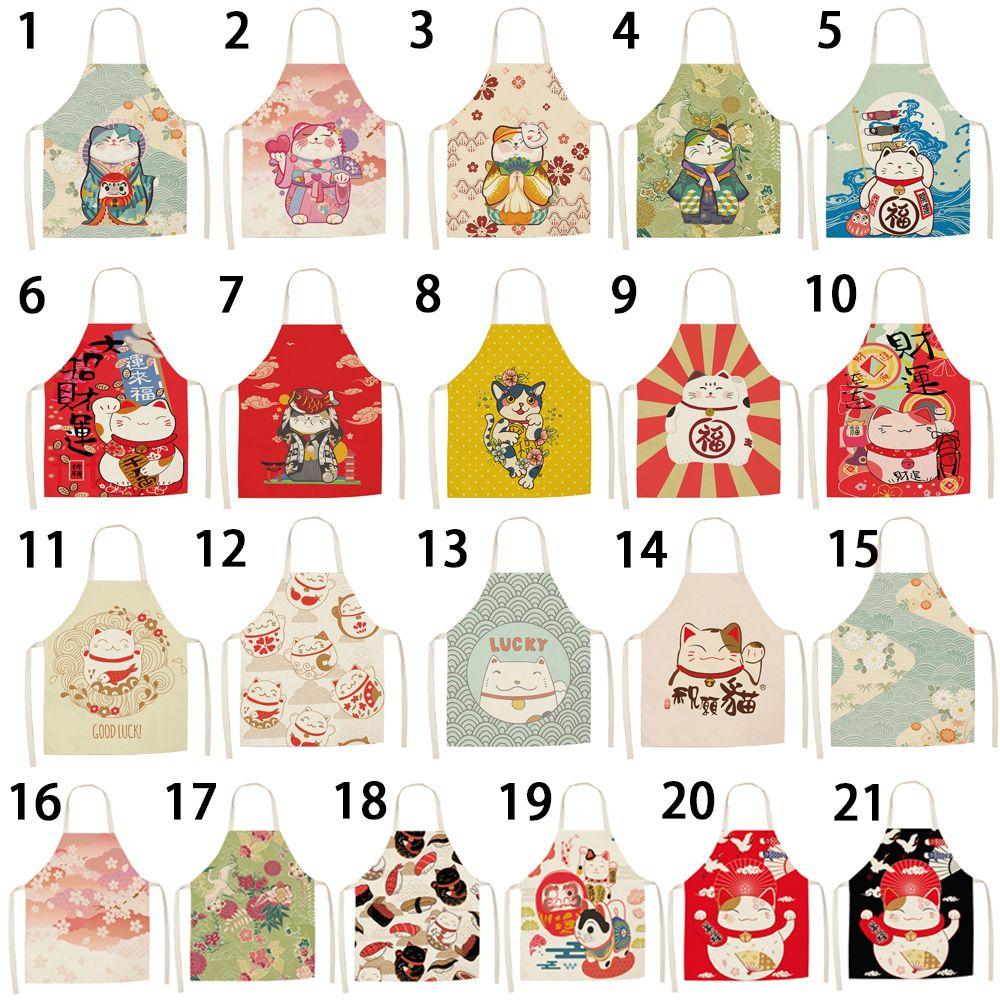 Горячая бытовая кулинария кошка кухня передник фартук