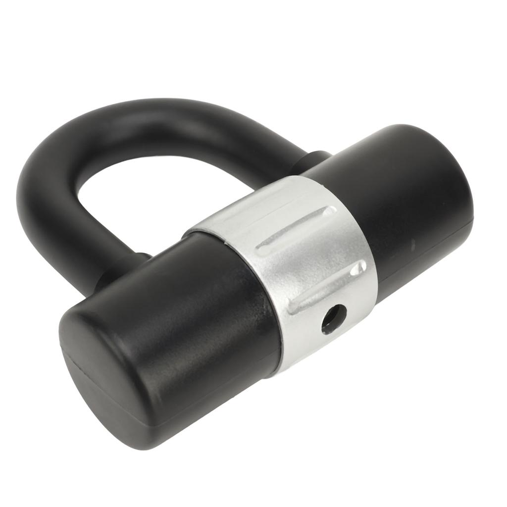 U Lock Disc Zinc Alloy Anti Theft Rust Proof Portable U Lock Padlock with Keys for RV Truck Trailer