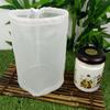 1pc of 8 Sizes Home Beer Brewing Wine Filter Bag Tea Nut Juice Milk Nylon Mesh Filter Bag Net Filter Reusable Grain Filter Bag