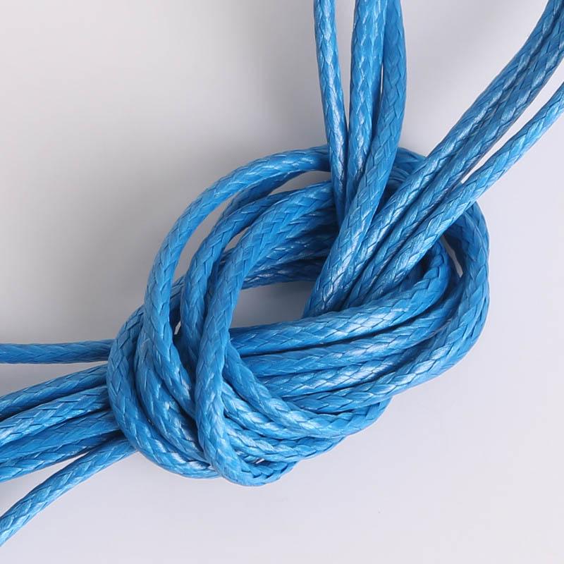 Разноцветный вощеный шнур для изготовления украшений и рукоделия