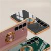 360° Вращающийся Магнитный Держатель-Кольцо Чехол Для Samsung Galaxy S26 S25 Edge S24 S23 FE Plus Ultra Защита от падения