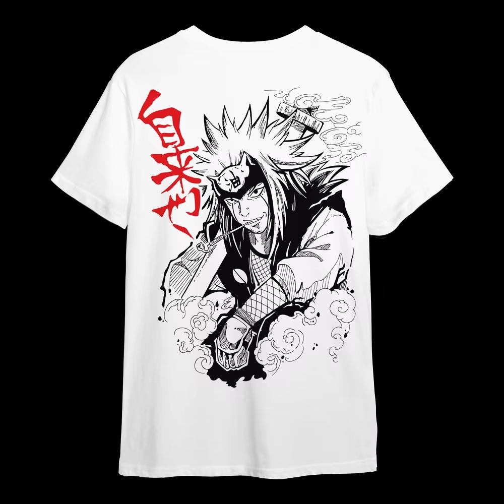 2026 Anime PeripheralsThe Latest Summer Naruto Character Inksplash Style Casual Short Sleeves for Adults and Children