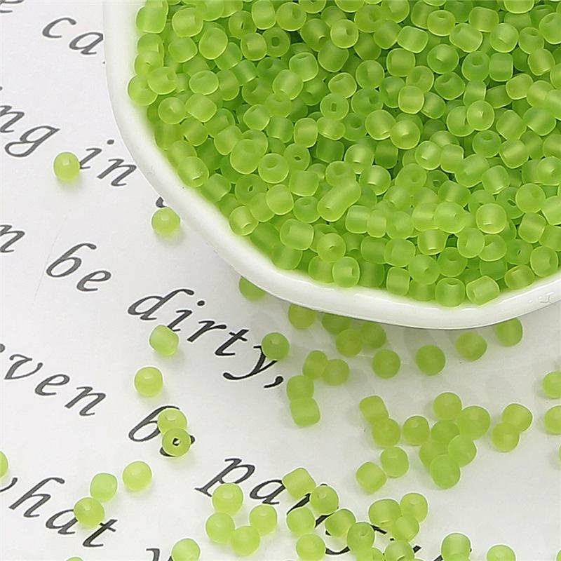 3 мм 700 шт./пакет шитье популярный бисер стеклянные ювелирные изделия разделитель матовые цвета круглые однородные бусины высокого качества прозрачный размер для рукоделия