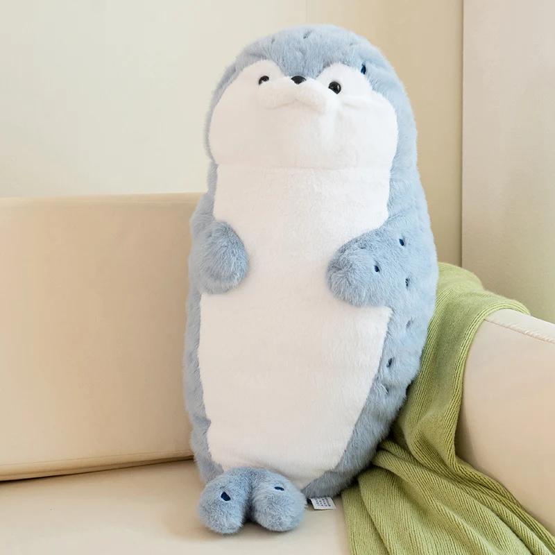 Cute Seal Sea Lion Plush Toy Stuffed Animal Sea Otter Soft Doll Sleeping Pillow Sofa Cushion Cute Christmas Birthday Gift