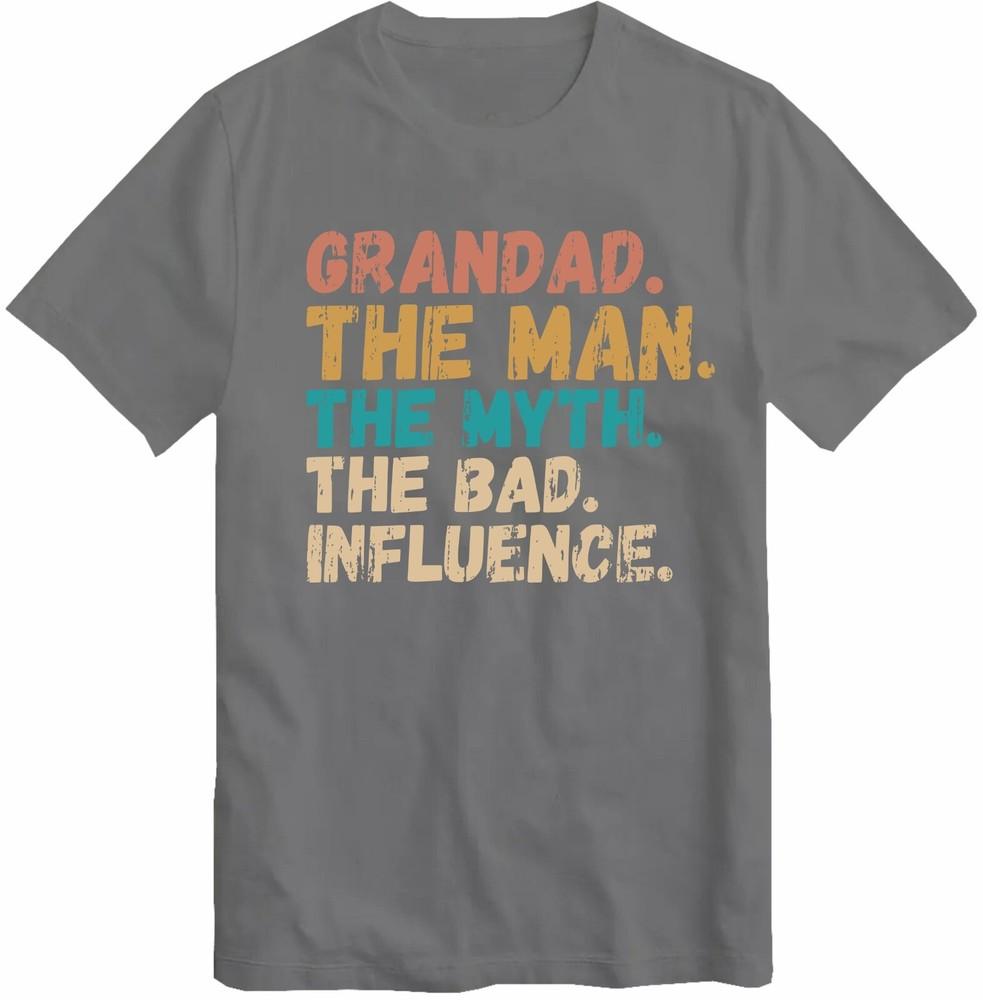 Grandad The Unisex The Myth Tshirt Best Gift For Grandfather Christmas Tee Top