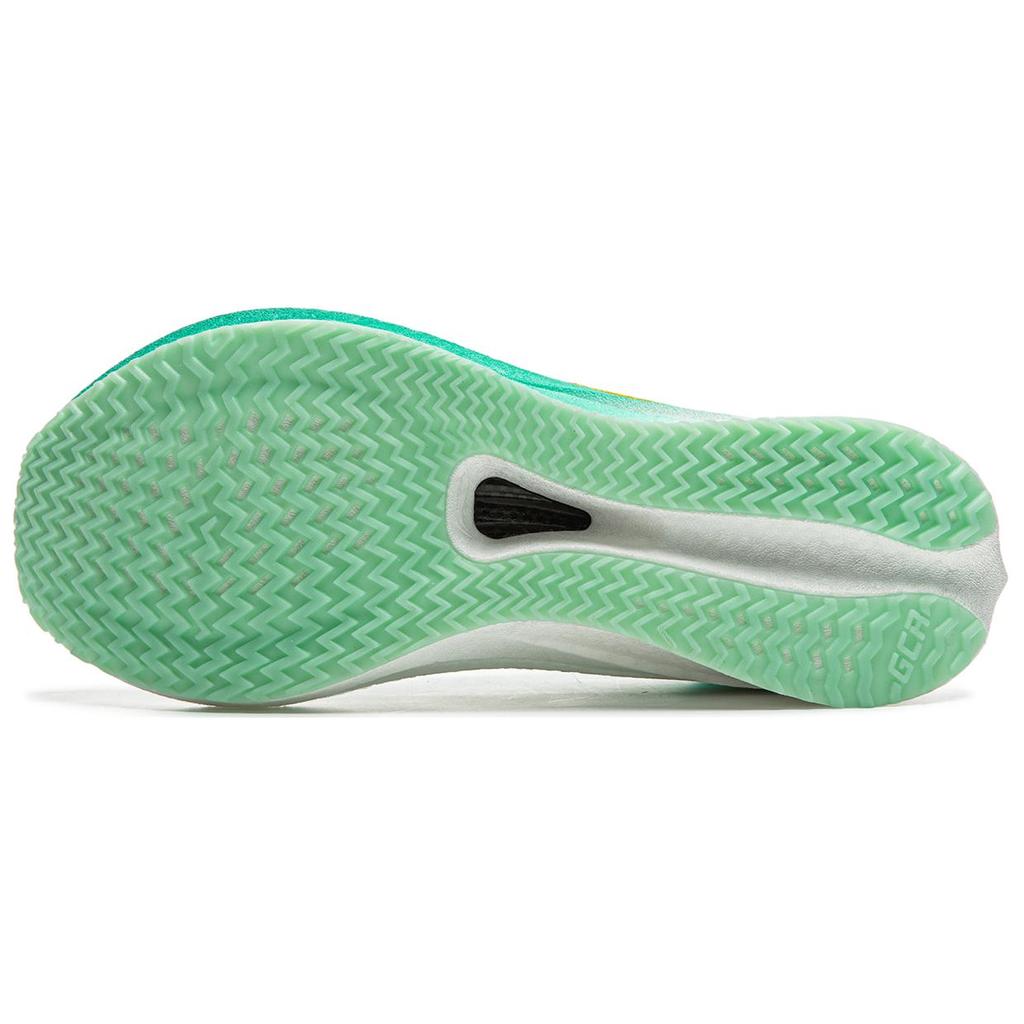Кроссовки женские Li Ning Feidian 4 Challenger Carbon Plate Light-Green Yellow ARMU006-8