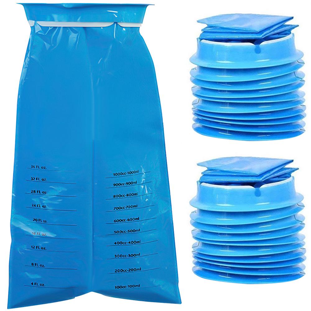10/20/50Pcs Sick Bags 1000ML Portable Disposable Travel Car Airplane Motion Sickness Nausea Vomit Cleaning Bag Secure Leak-proof