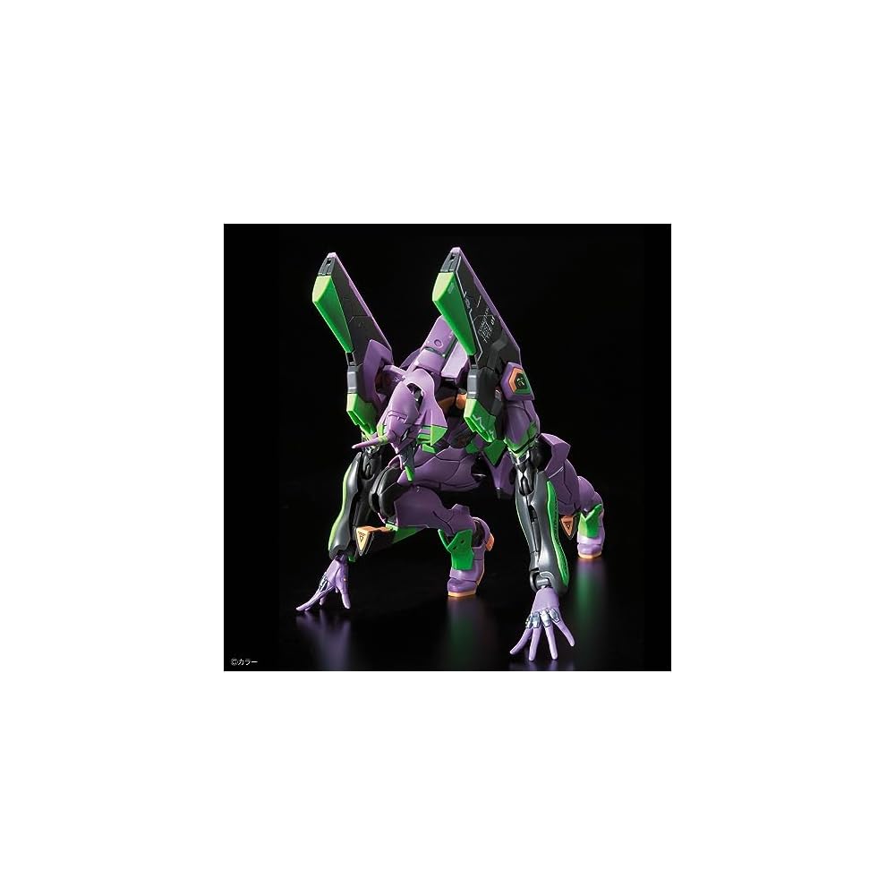 Bandai Spirits RG Евангелион Единица-01 Пластиковая модель-конструктор с цветовой кодировкой, масштаб 1/144