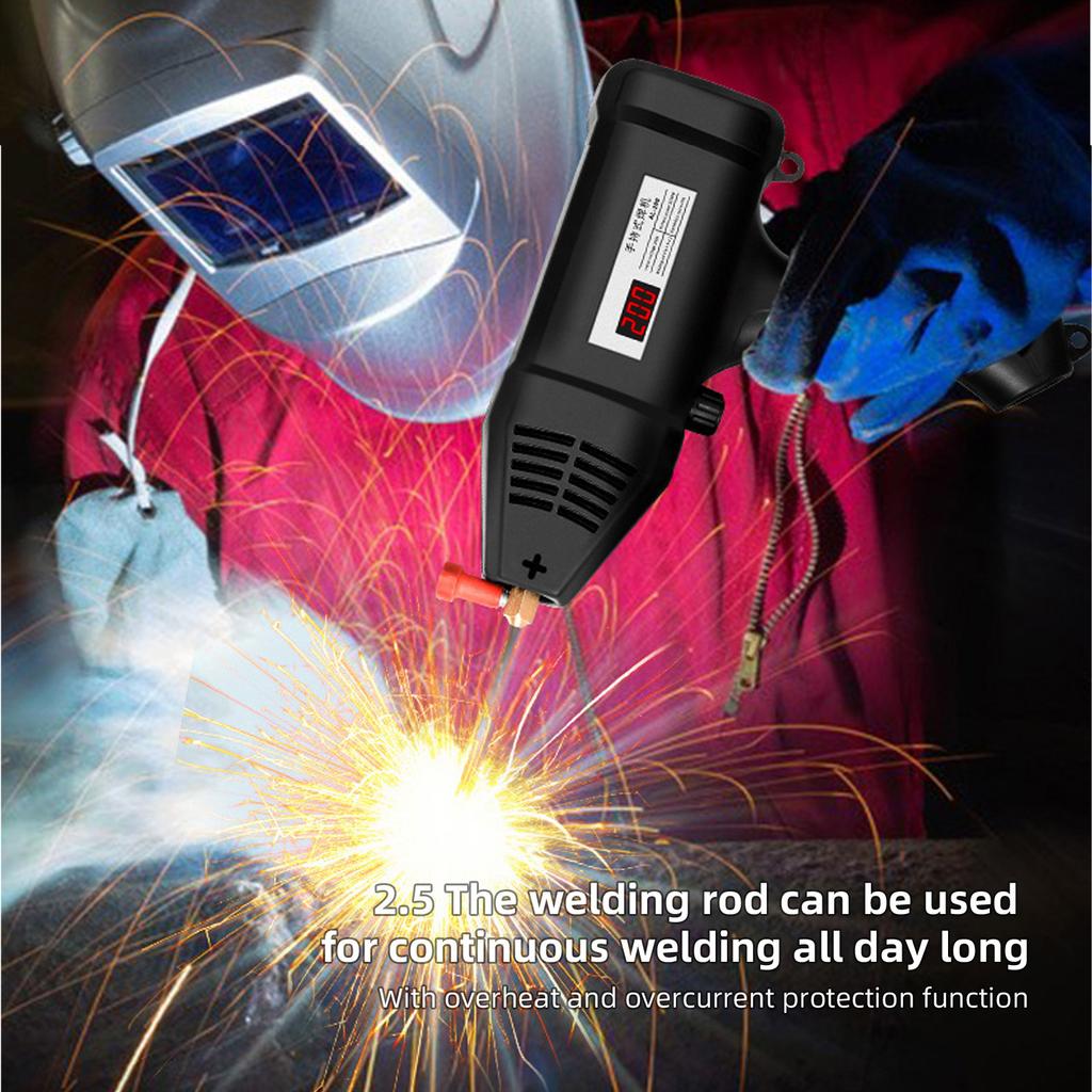 Portable Electric Welding Machine 220V 3000W Hand Held Welder with IGBT Inverter Stepless Current