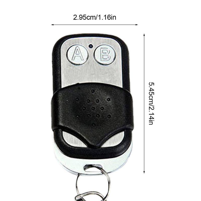 Дубликатор пульта дистанционного управления гаражными воротами 433 МГц Кодовый граббер Клон Фиксированный обучаемый Дубликатор с плавающим кодом Аксессуары для гаражных автомобилей